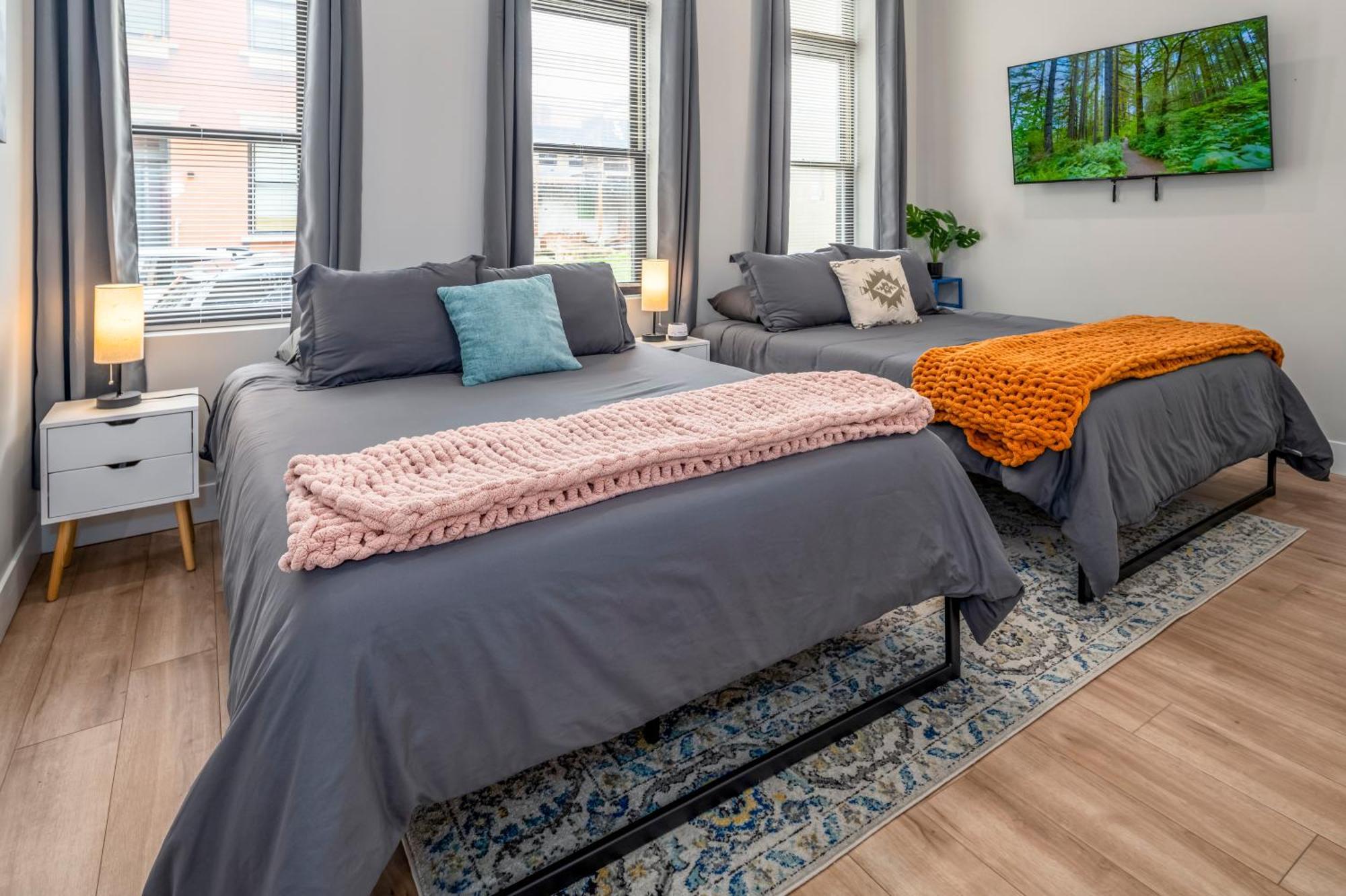 Prime Otr, 3 Lux Queen Beds, Two 55In Tvs, Steps To Tql, Findlay Market, Light Rail, Fast Wifi Cincinnati Exterior foto